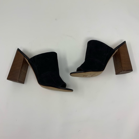 Sam Edelman Shoes - Sam Eldelman Black Suede Heels